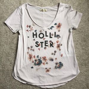 Pink Hollister shirt
